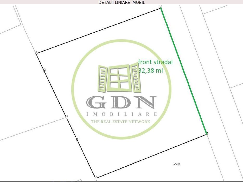 Teren intravilan construibil, suprafata 1000 mp, Les
