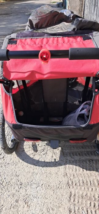 Продавам велосипедно ремарке / детска количка Hamax Traveller за 2 деца