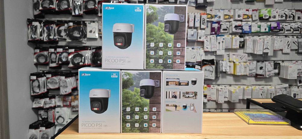 WiFi въртяща се камера Dahua 5MP PTZ с нощно виждане и проследяване