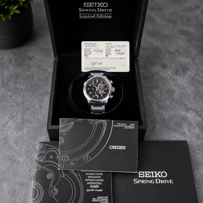 Seiko Spring Drive Chronograph
