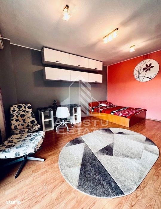 Apartament cu o camera de inchiriat,Fabric , Timisoara