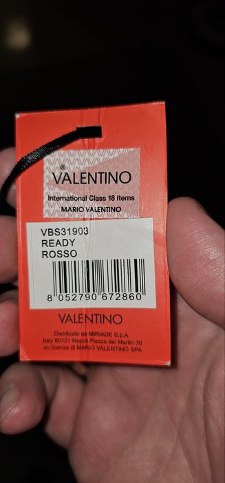 Valentino чанта червена