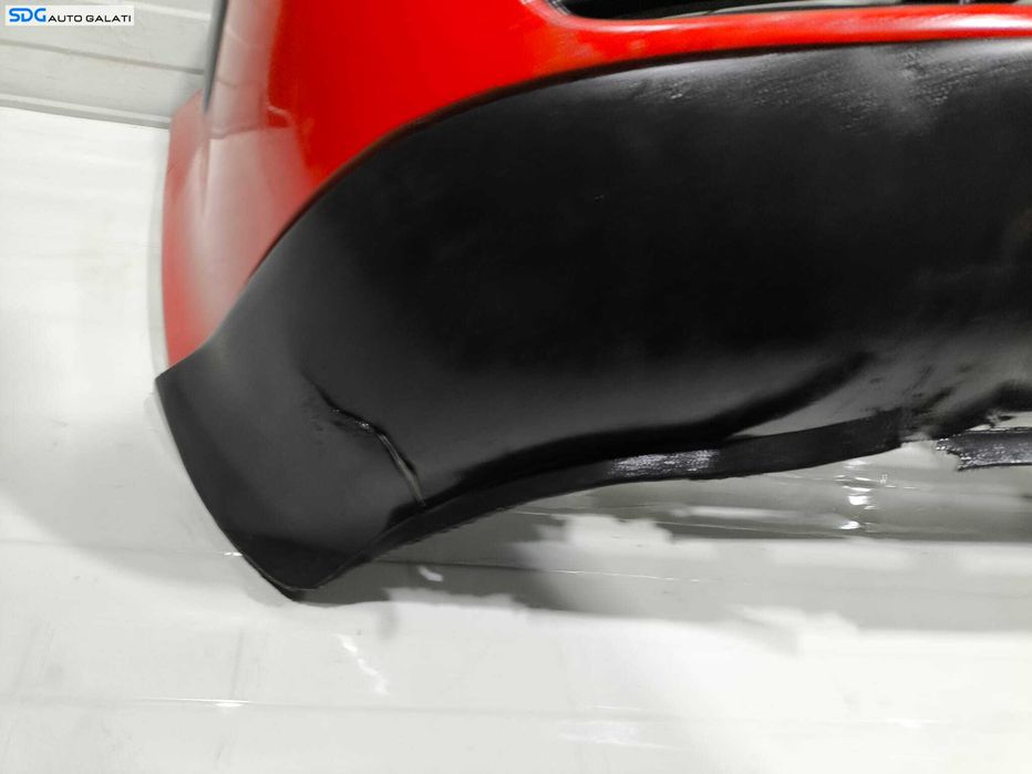 Bara Spoiler Fata Completa Culoare Rosu Volkswagen Golf 4 1998 - 2005 Cod 1J0807221A [L2848]
