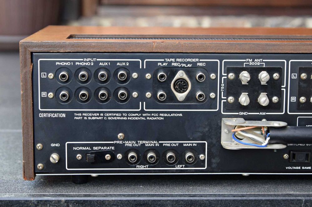 Amplituner Kenwood KR-5150, amplificator vintage