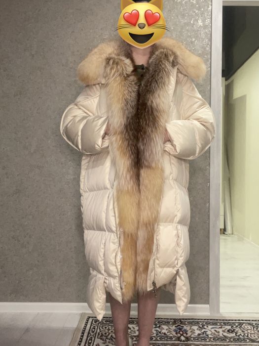 Женская куртка, мех лиса