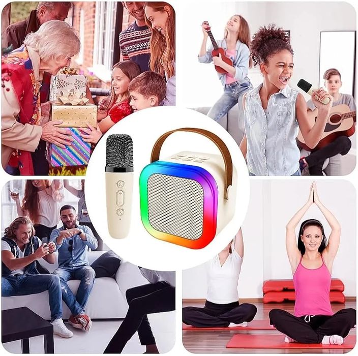 Mini karaoke kalonka детский микрофон