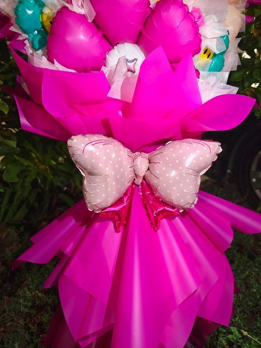 Букет от шарени балони