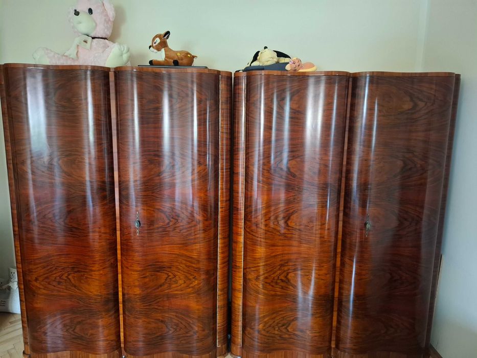 MOBILA LEMN MASIV dormitor si camera dr tineret/biblioteca