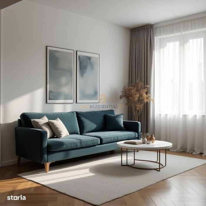 Apartament in bloc finalizat - 2 camere, 63.9 mp, Zona Bancoveanu