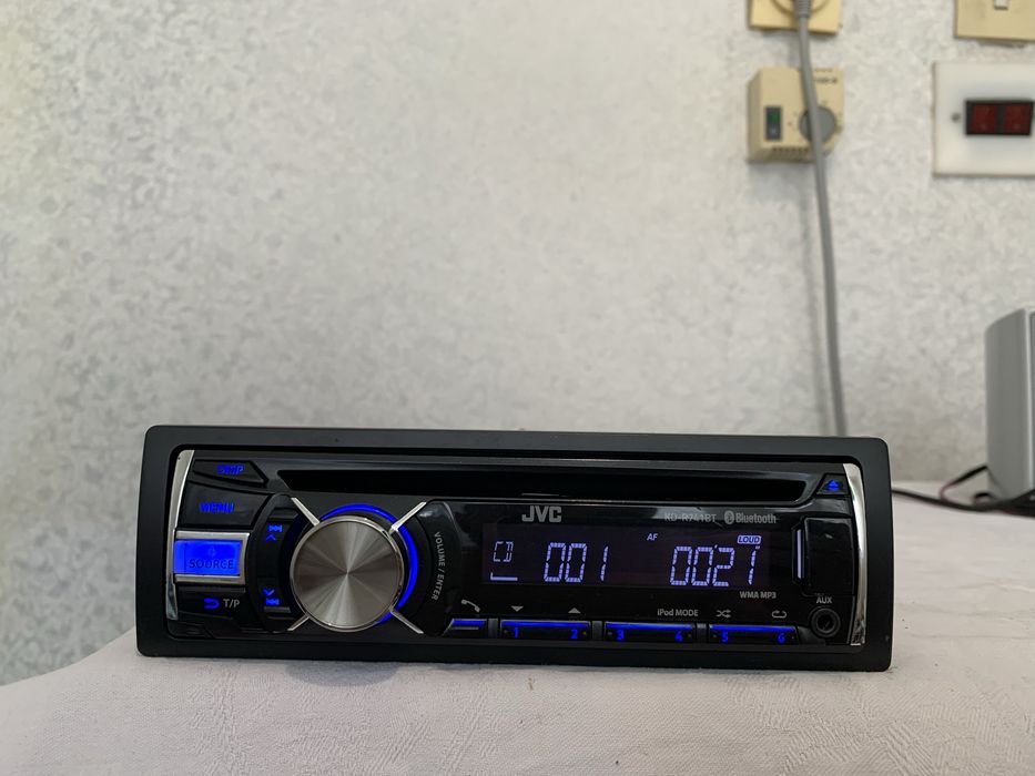 Авто Cd JVC Bluetooth