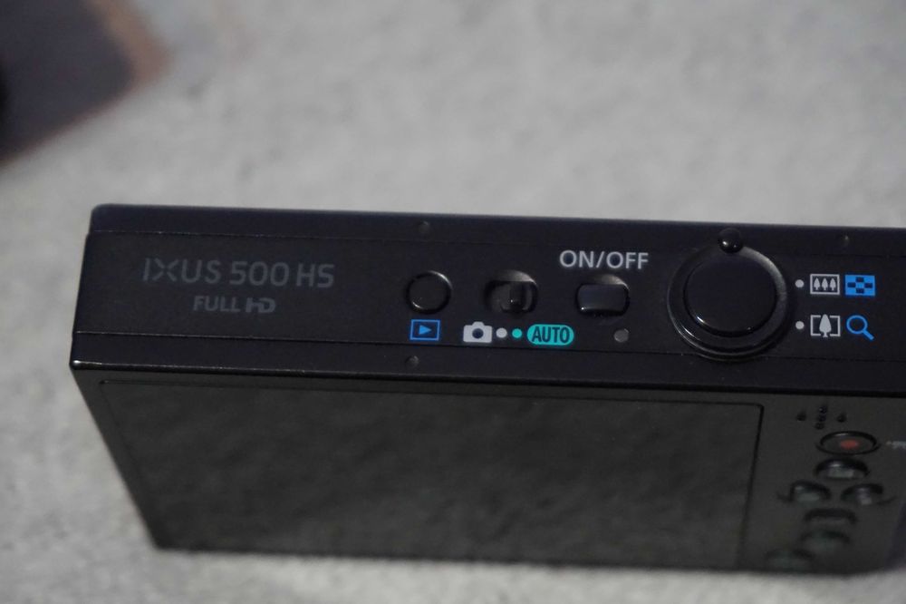 CANON IXUS 500 HS full HD ,  foto digital