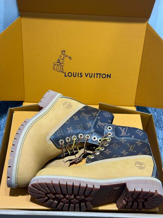 Ghete Louis Vuitton X Timberland premium