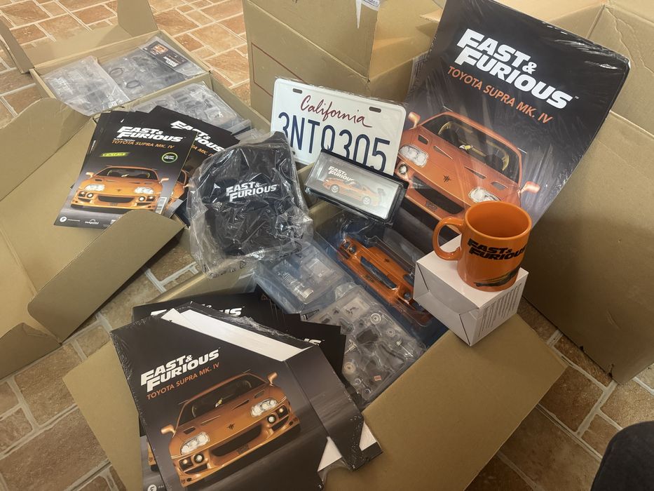 DeAgostini Toyota Supra Bryan Fast And Furious 1/8 macheta