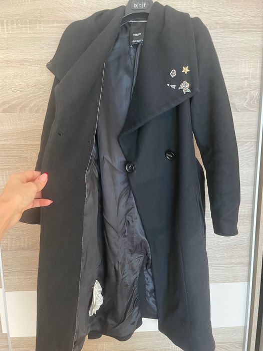 Вълнено палто Mango, XS