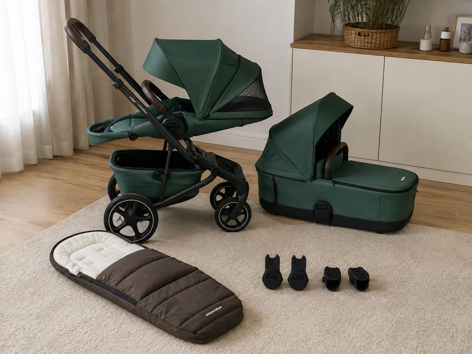 Easywalker Бебешка количка 2в1 Jimmey Explore + зимен чувал