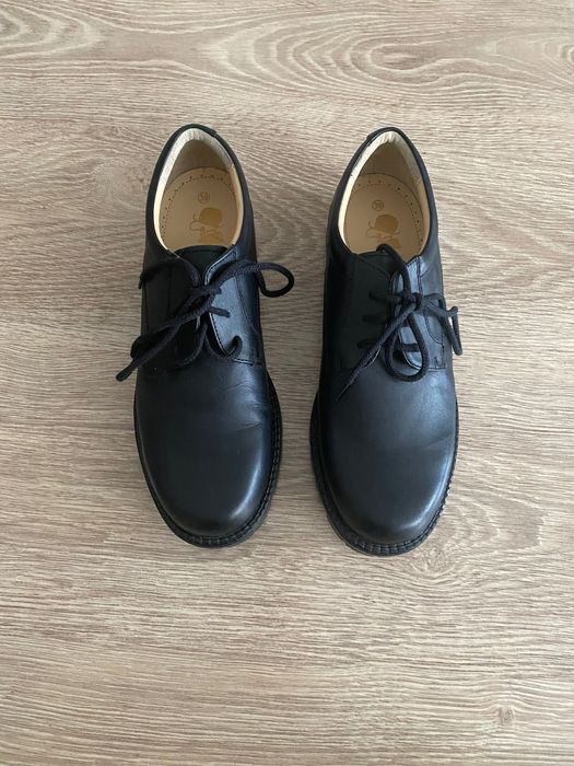 Ботинки кожаные новые.