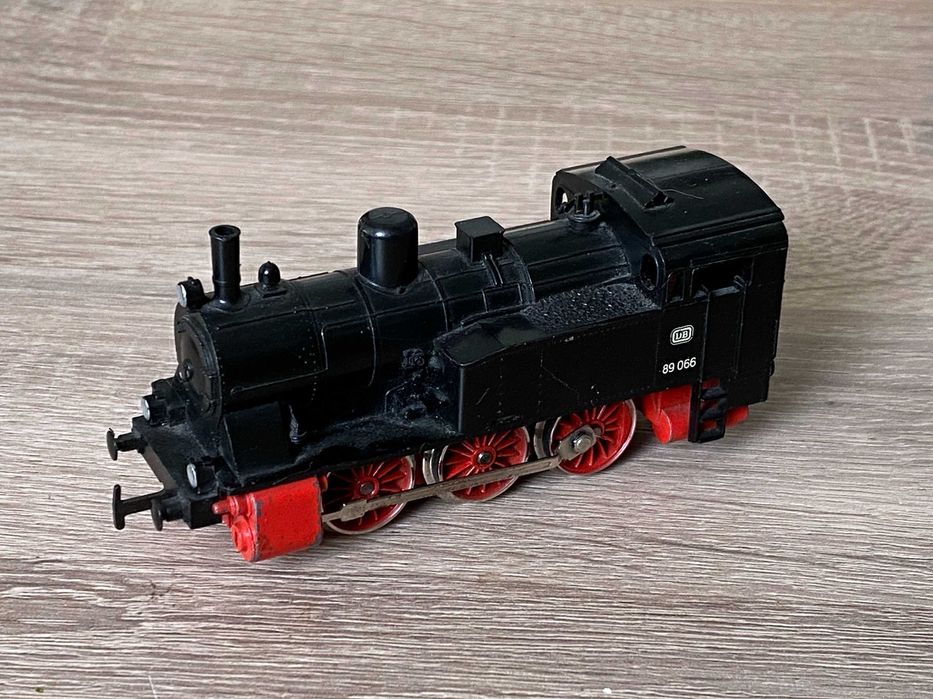 Locomotiva abur Marklin 89 066 DB analog HO Sc 0-6-0 germania anii 80