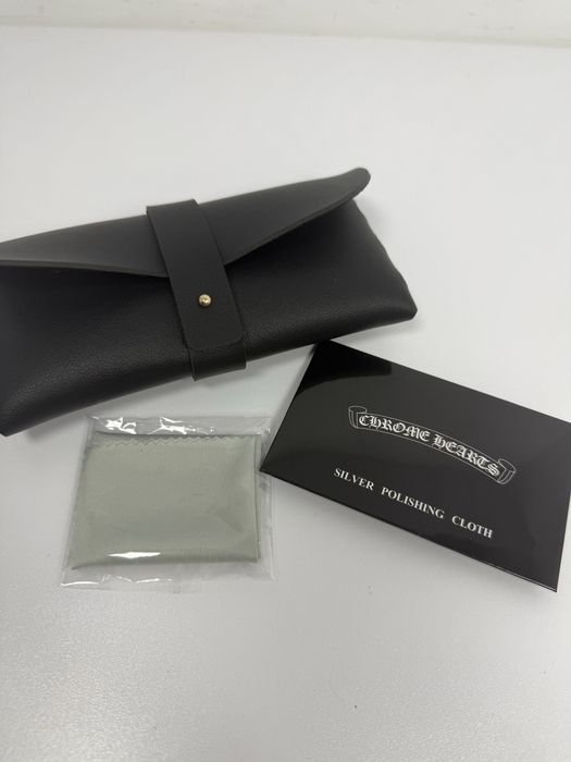 Ochelari negri Chrome Hearts