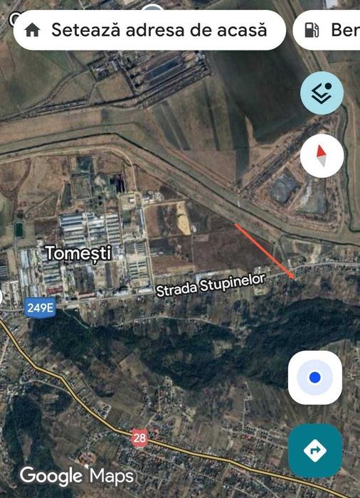 Vând teren Tomesti