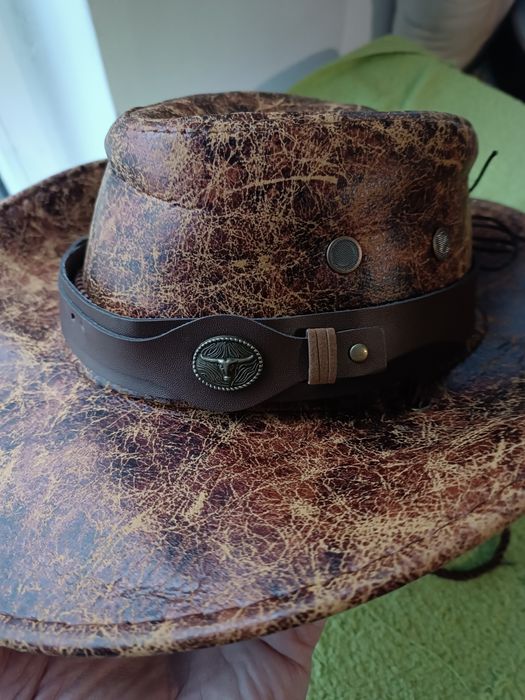 Pălărie cowboy  piele