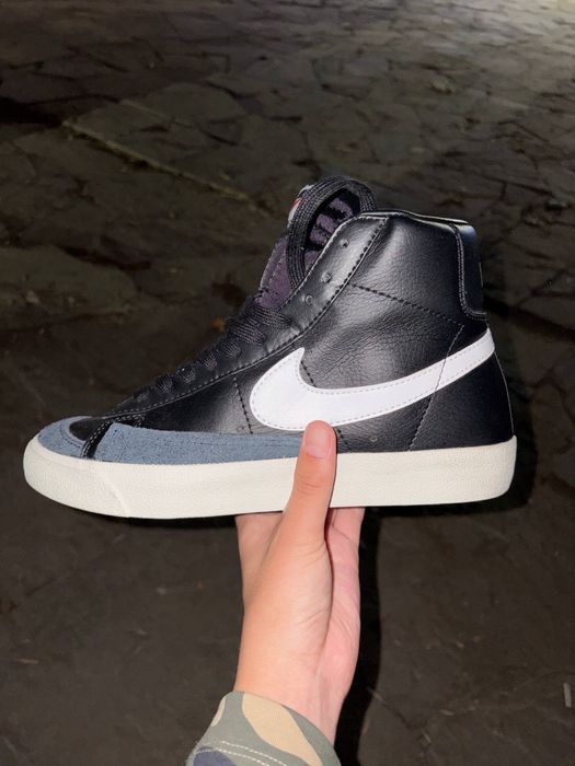 Nike Blazer Mid ’77 Vintage — чёрные