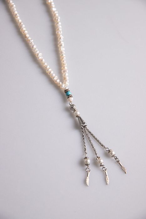 Rozariu din 100 de perle de apa dulce