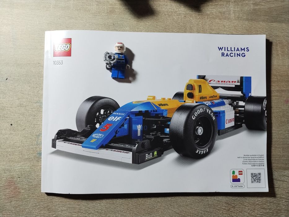 Lego formula 1 Williams racing