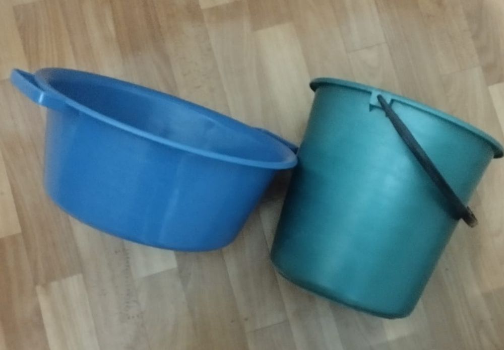 Вёдро и тазик новые