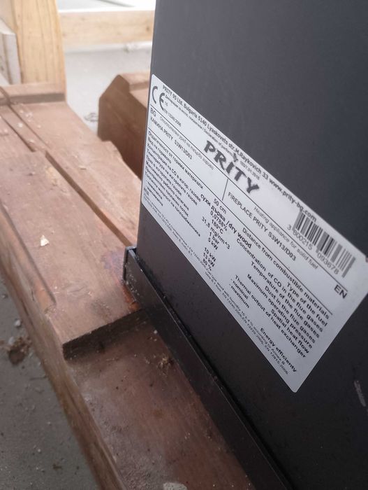 Камина Прити с водна риза 13 kw