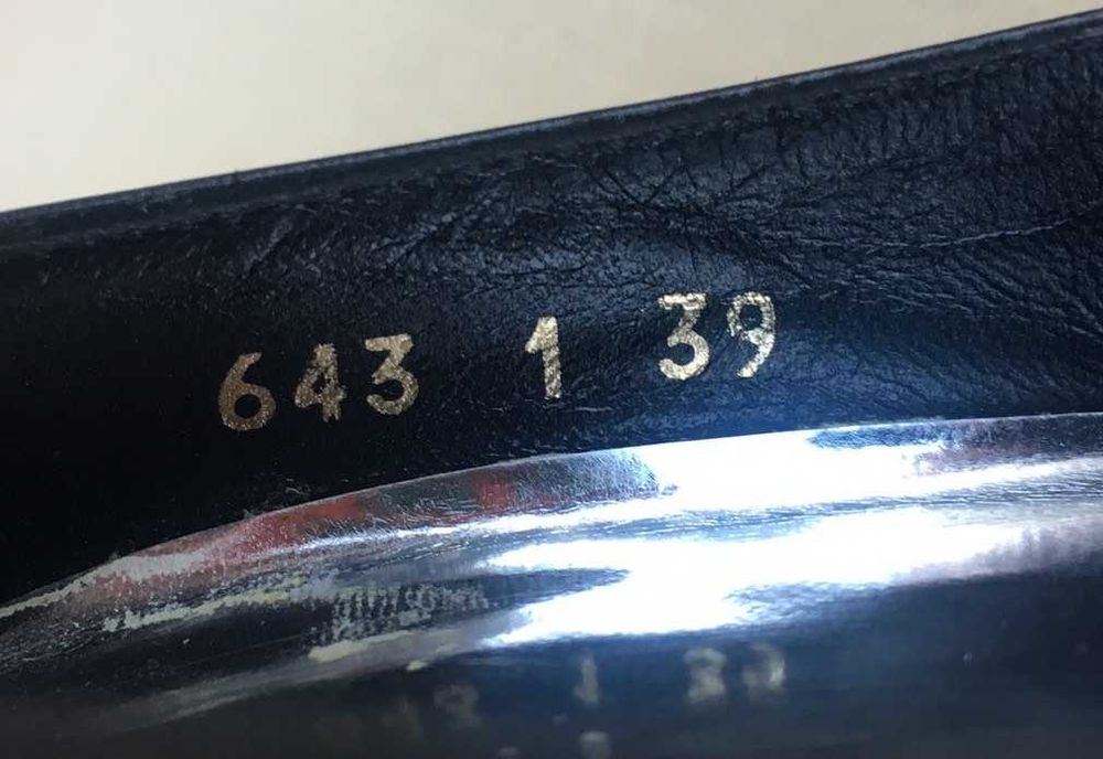 Barbara Bui Superbi Pantofi Platforma Stiletto Piele Negru EU 39