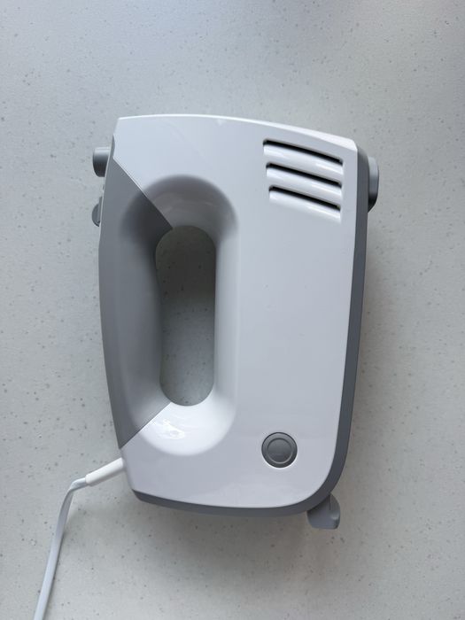 Mixer de mana Bosch MFQ36440, 450 W, 5 viteze, Alb