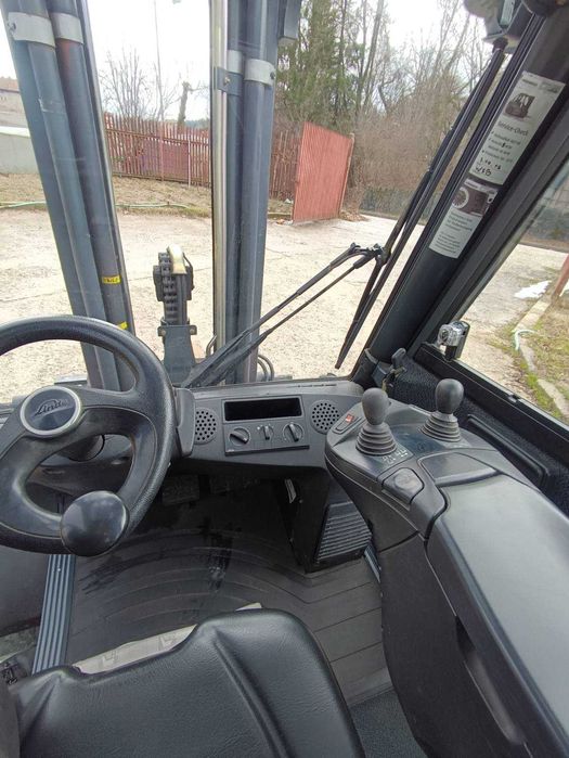 Мотокар Linde Дизел Н35 Триплекс Нов Внос Германия