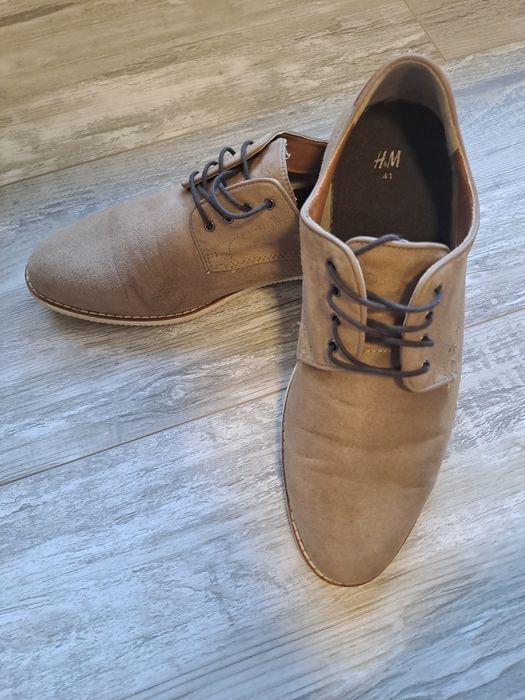 Велурени мъжки обувки H&M