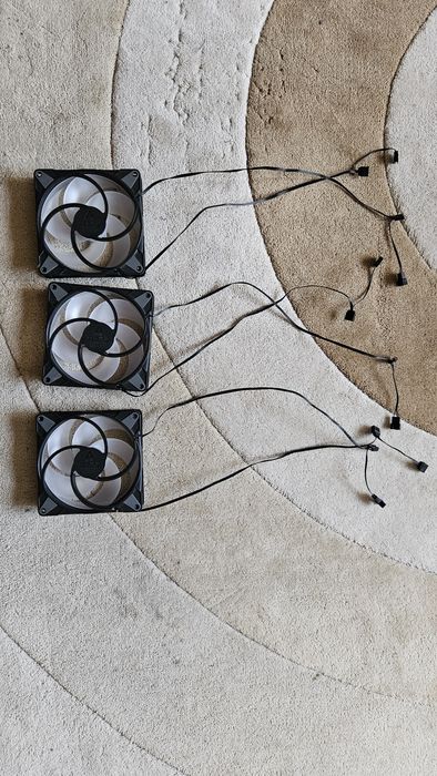 ARCTIC P14 PWM PST A-RGB 3 вентилатори за компютър