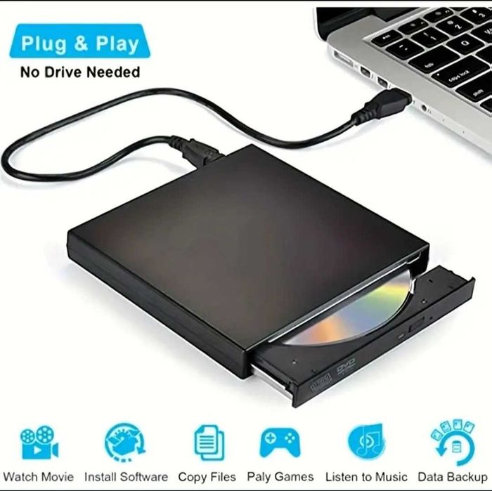 CD DVD RW Unitate Optica Externa Laptop PC MacBook iMac etc