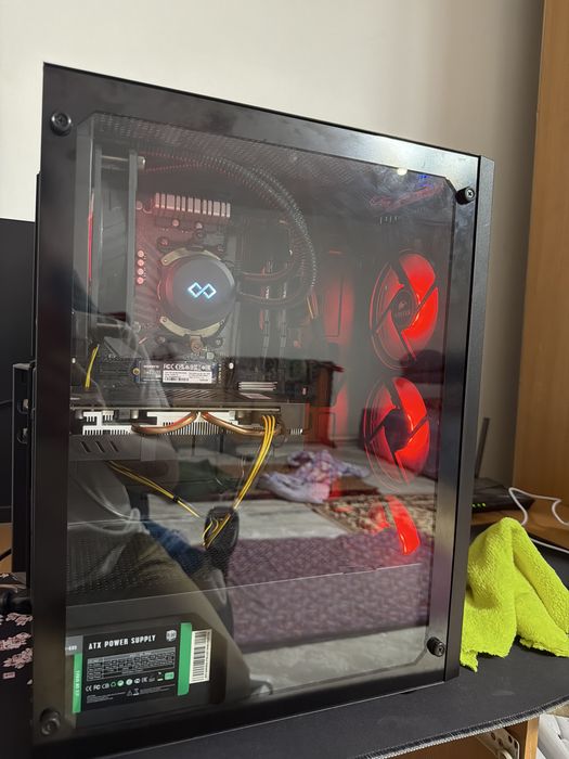 Игровой компьютер ryzen 5600g rx 580