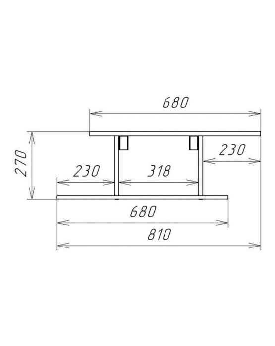 Полка настеная,новая
