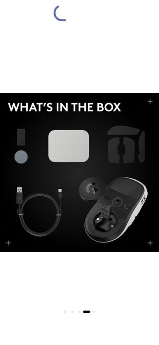 Logitech PRO X2 Superstrike, 44000 DPI, senzor Hero 2, Alb/Negru