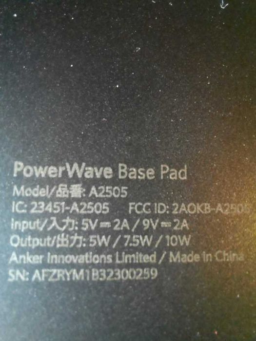 Anker incarcatoare wireless pentru telefon și ceas
