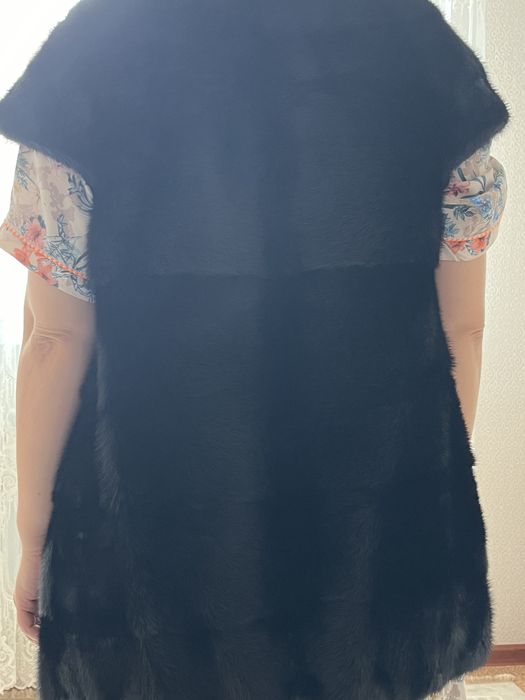 Норковая жилетка