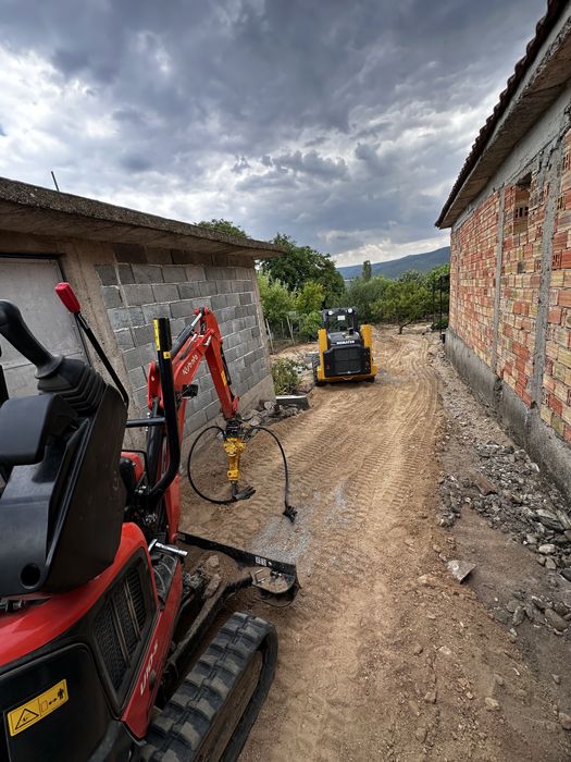 Услуги с микро багер М СТРОЙ 92 Стара Загора Багер