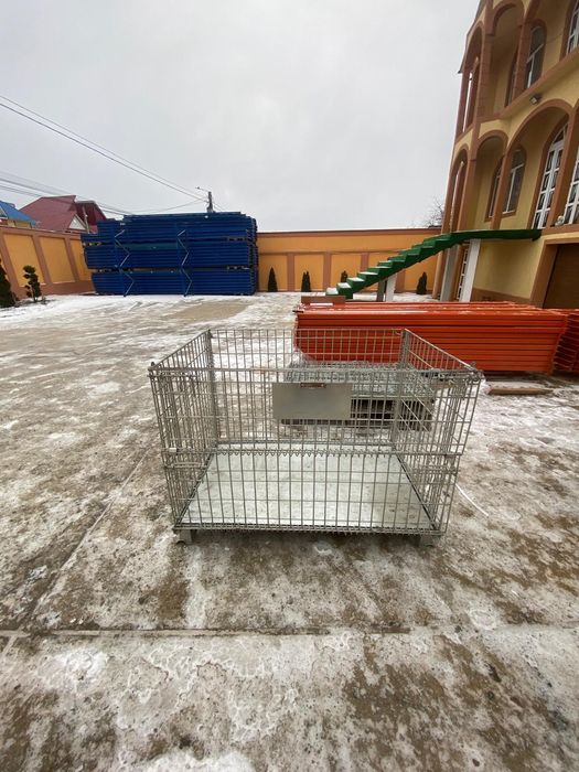 Box paleti zincate pliabile