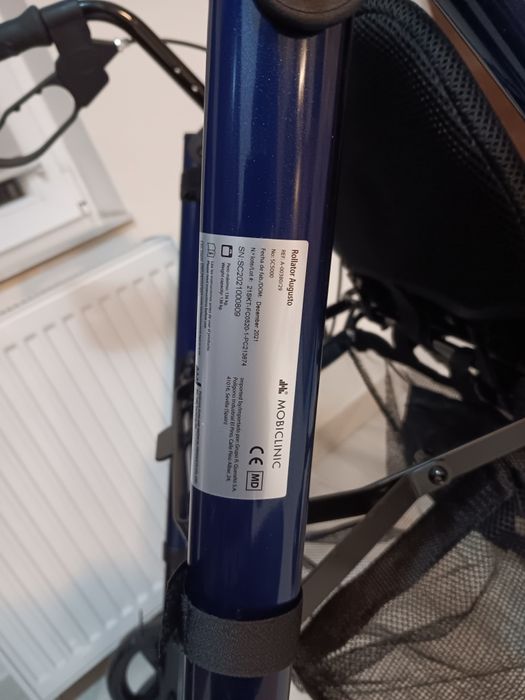 Cadru mers si scaun cu rotile pliabil