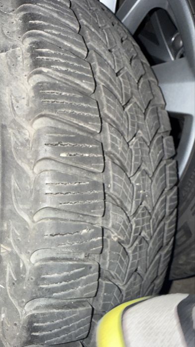 4 anvelope iarna  Debica 215.55.17 cu jante