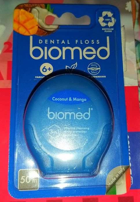 Ață dentară "Nucă de cocos și mango"