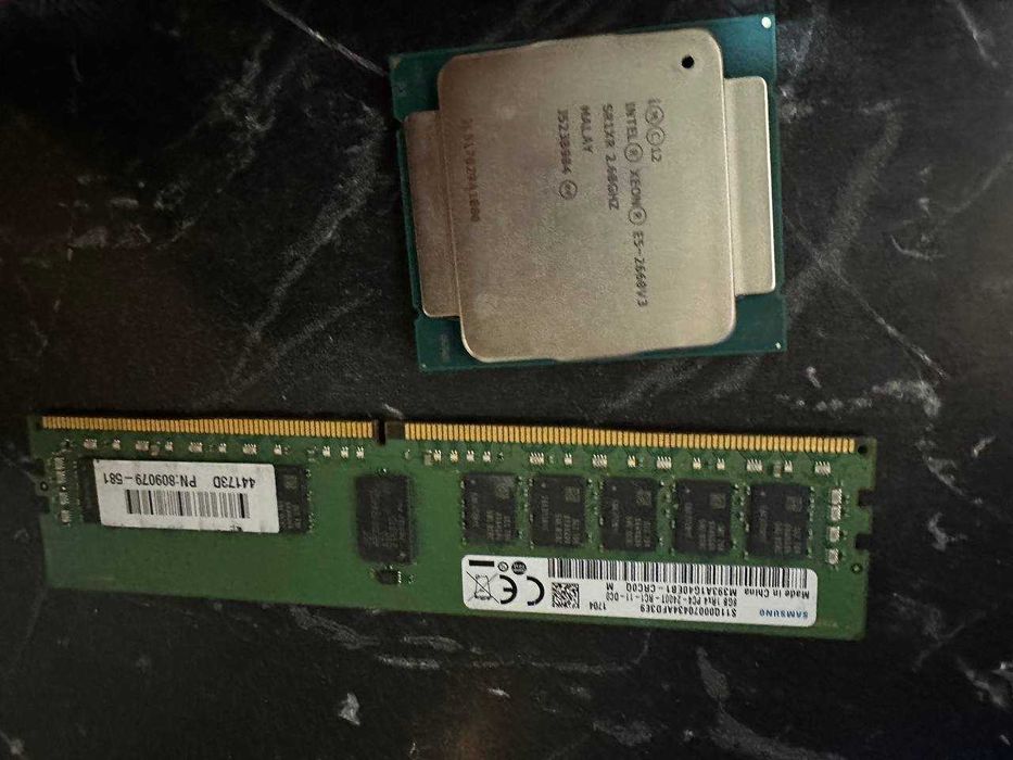 Мощный 10 ядерный комплект/ x99 + 2660v3 + 8gb DDR4