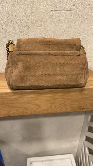 Zara чанта естествена кожа