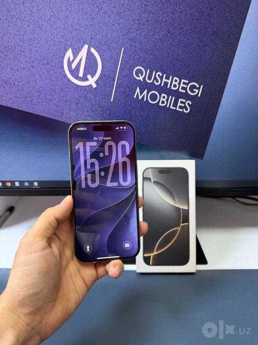 iPhone 16 Pro 128GB - titan * sim+eSim * Karobka dok bor