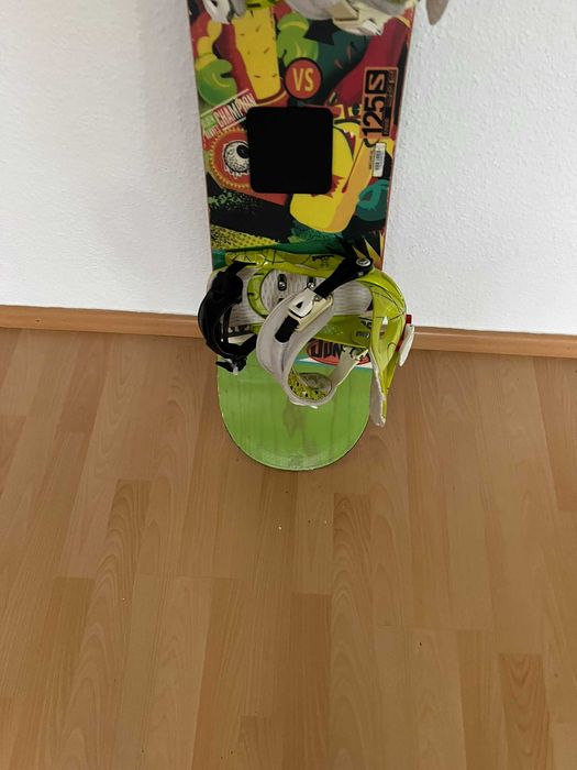 Placa snowboard Salomon Junior 125cm  +legaturi Head
