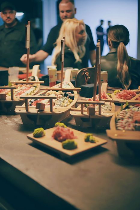 Sushiescu Sushi Bar Premium Tip Bufet pentru Evenimente